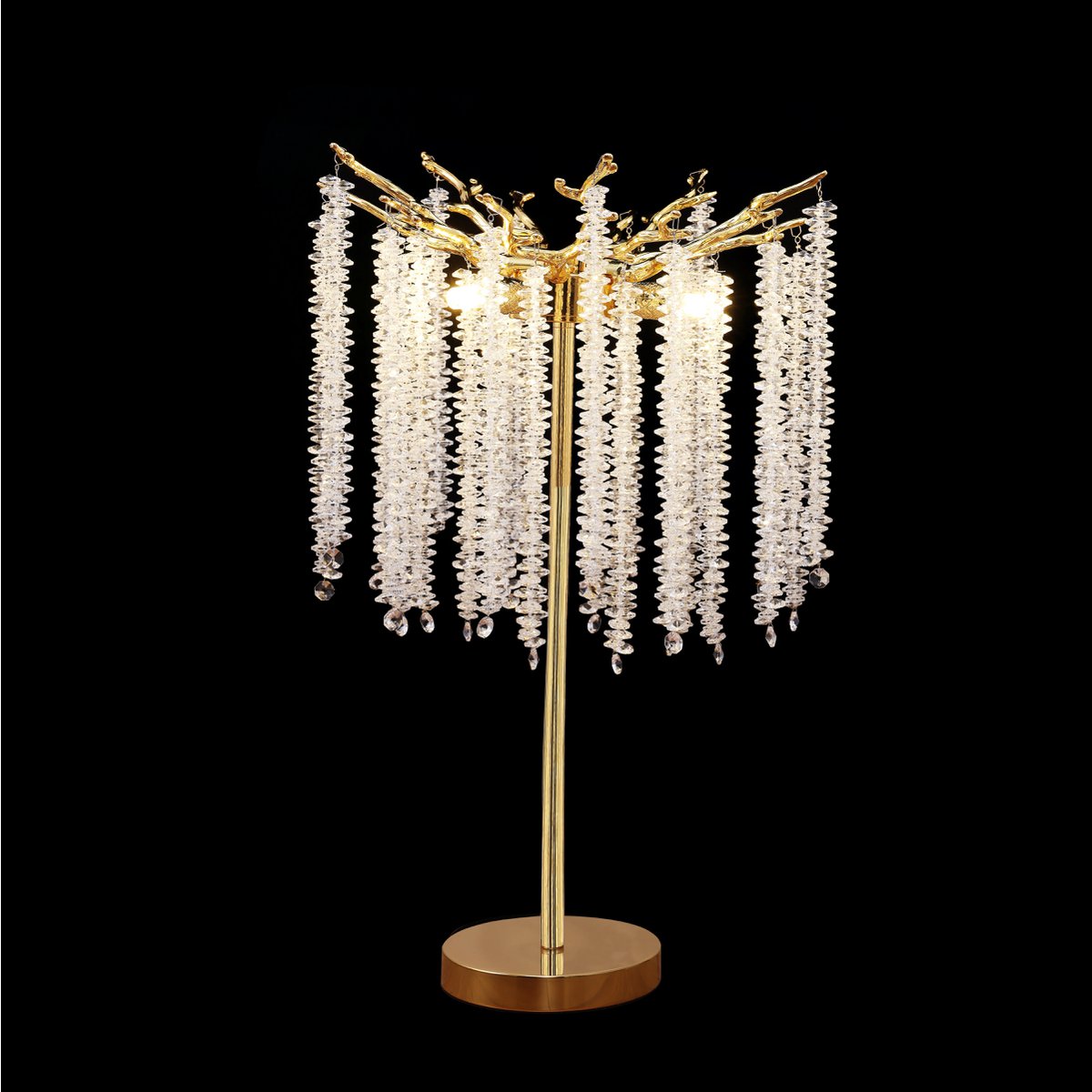 Tafellamp Frost Gold | 35x70cm