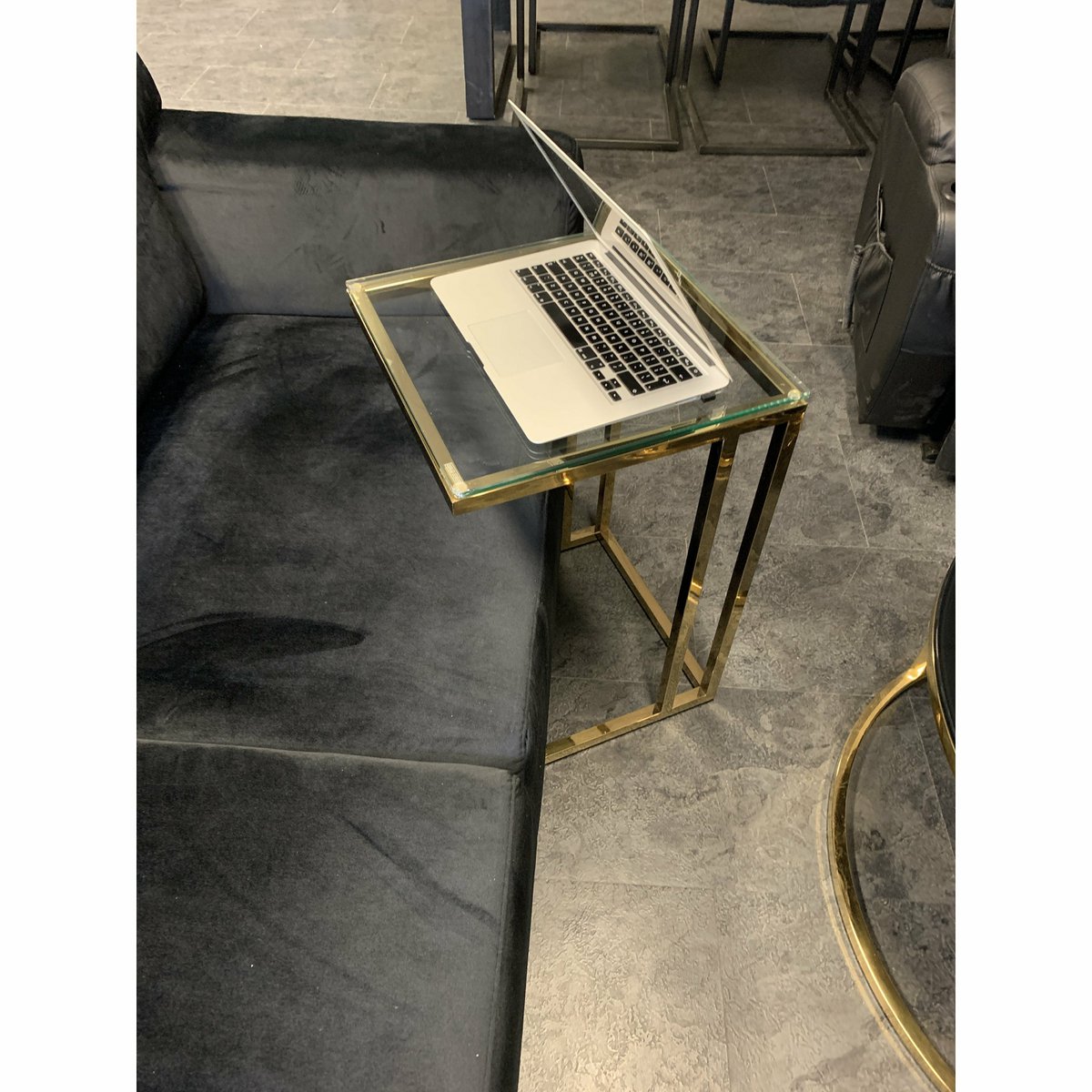 Laptoptafel Gold