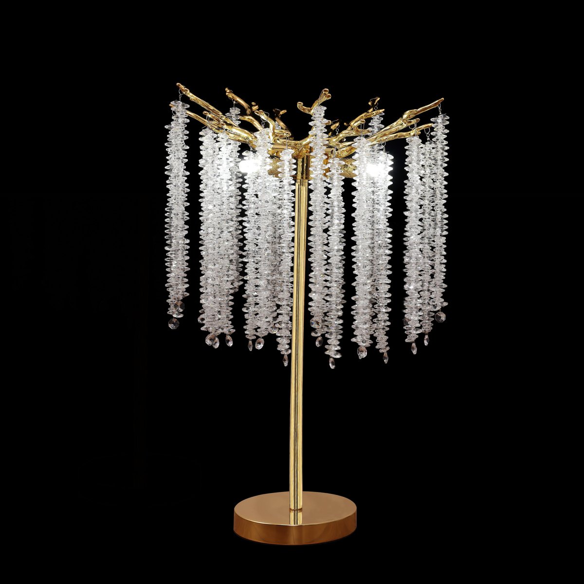 Tafellamp Frost Gold | 35x70cm
