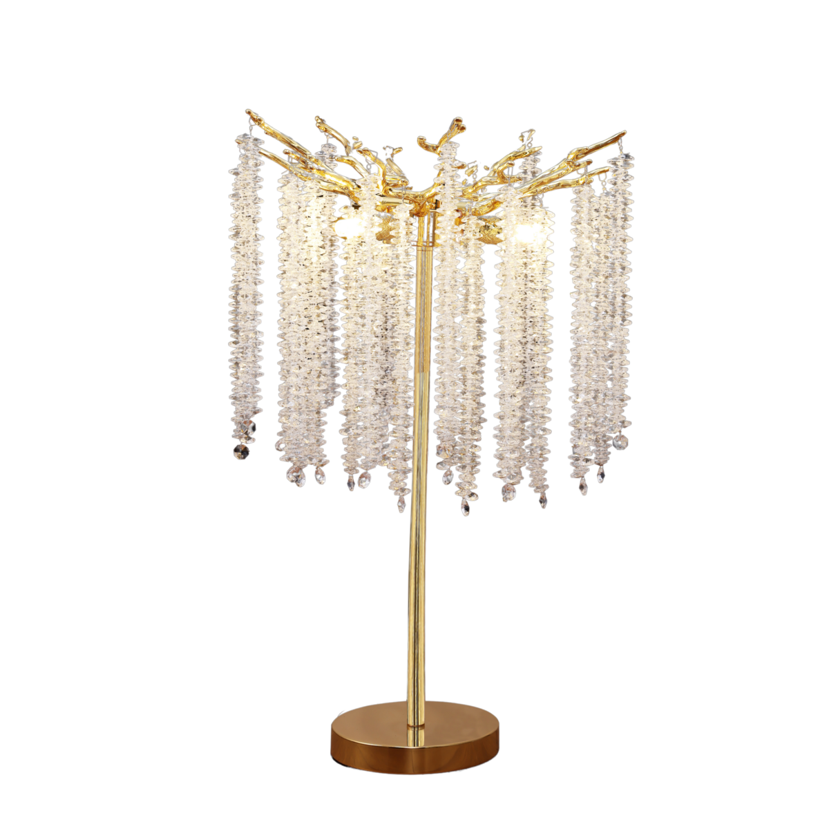 Tafellamp Frost Gold | 35x70cm