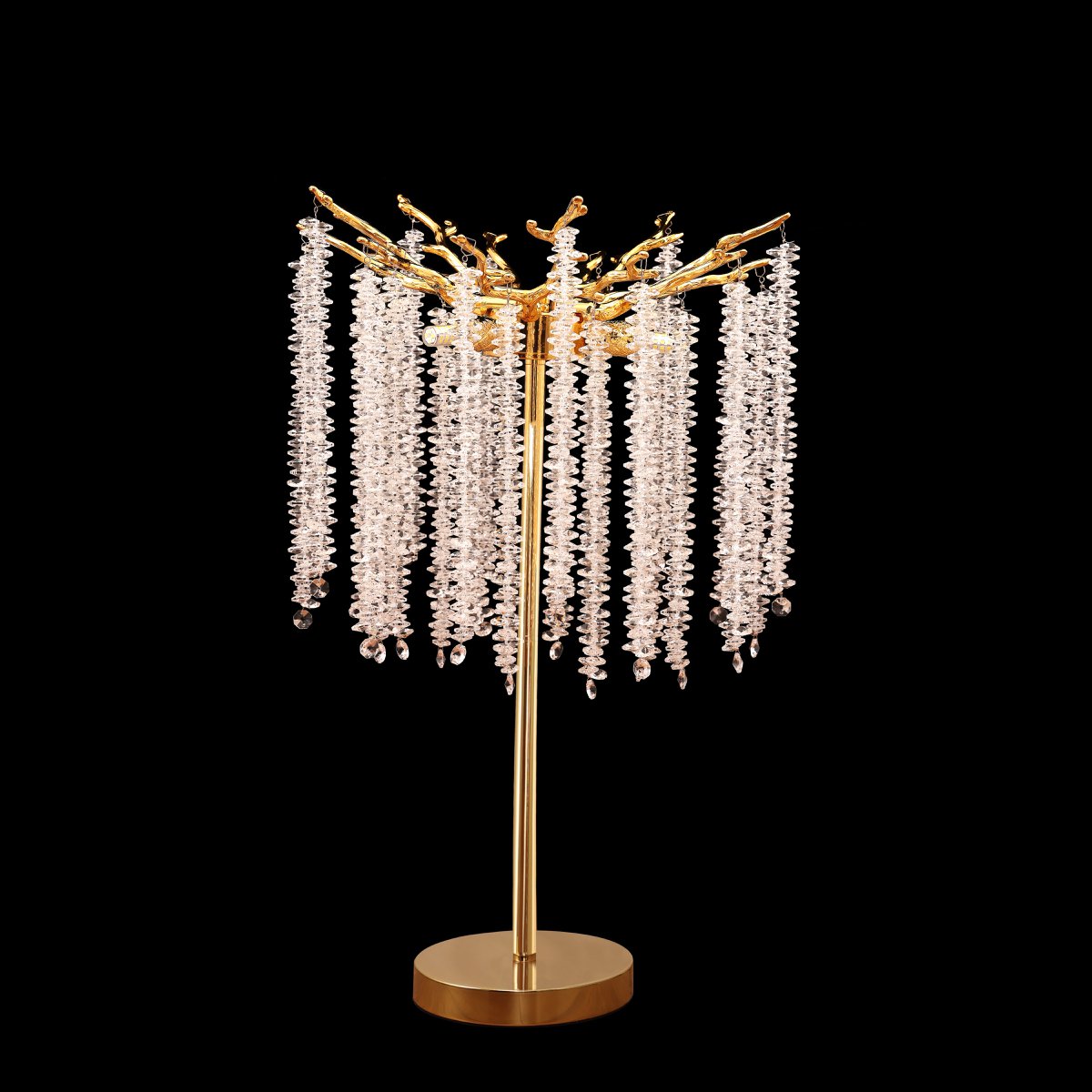 Tafellamp Frost Gold | 35x70cm