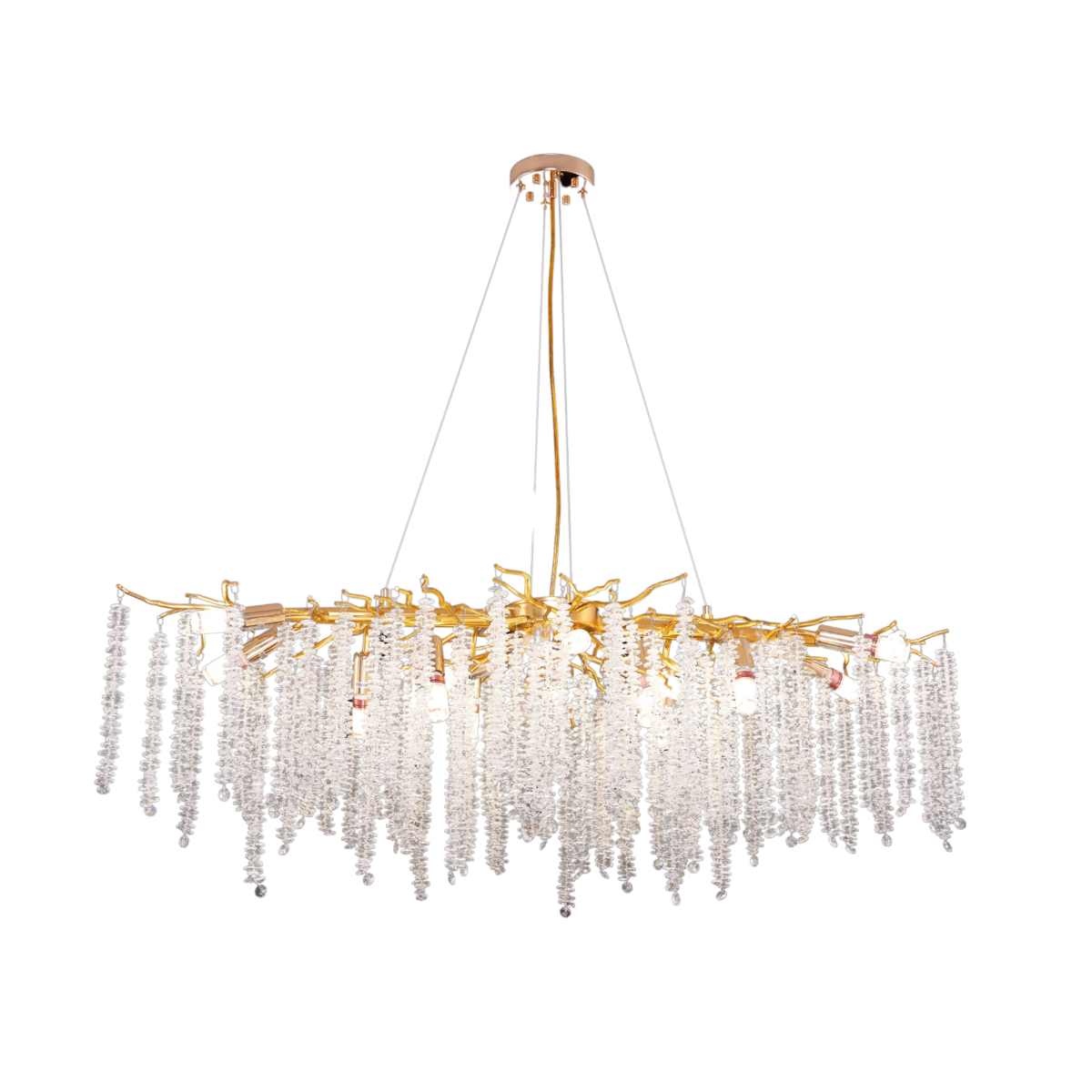 Hanglamp Frost Gold | 100x40cm