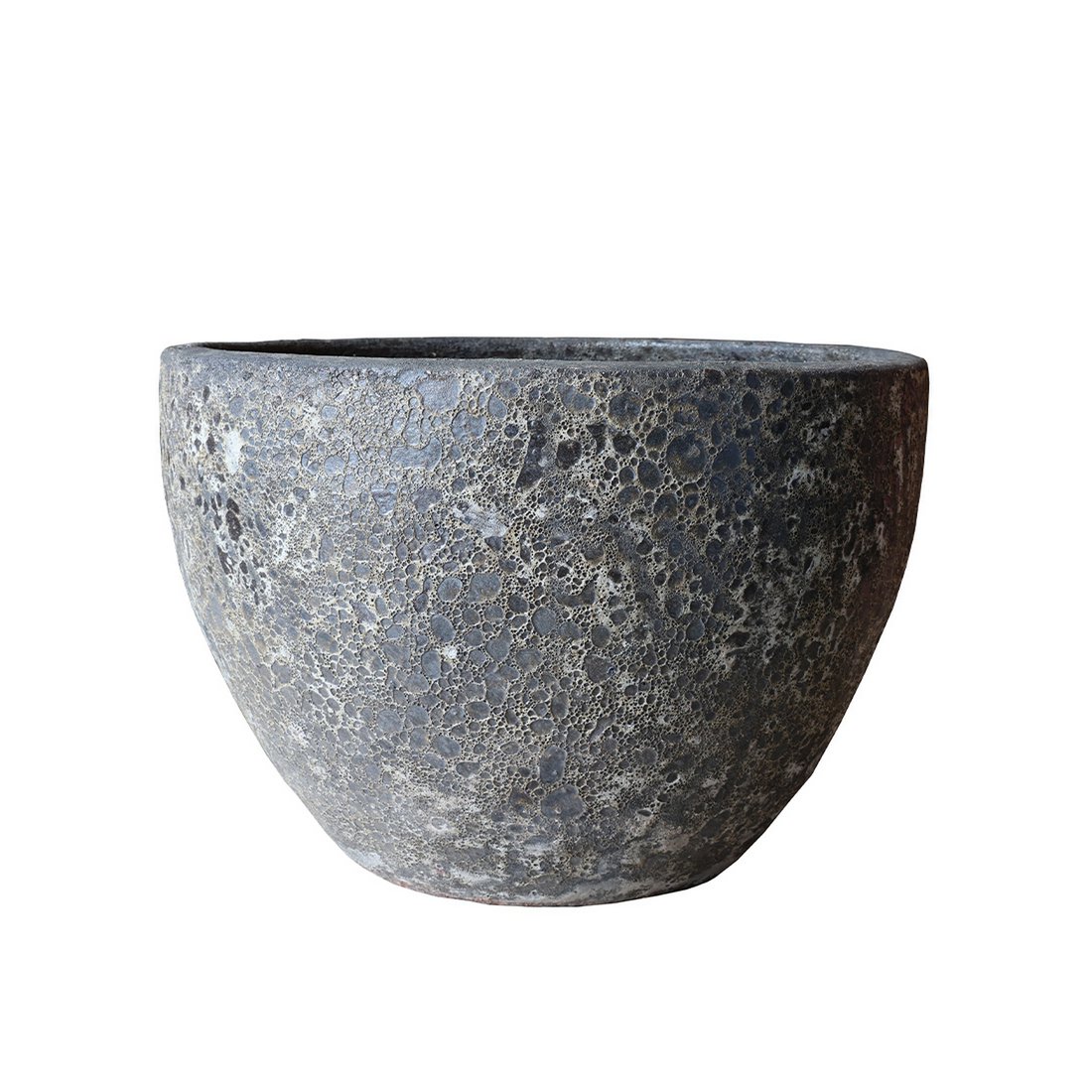Plantenpot - Lipari relic black