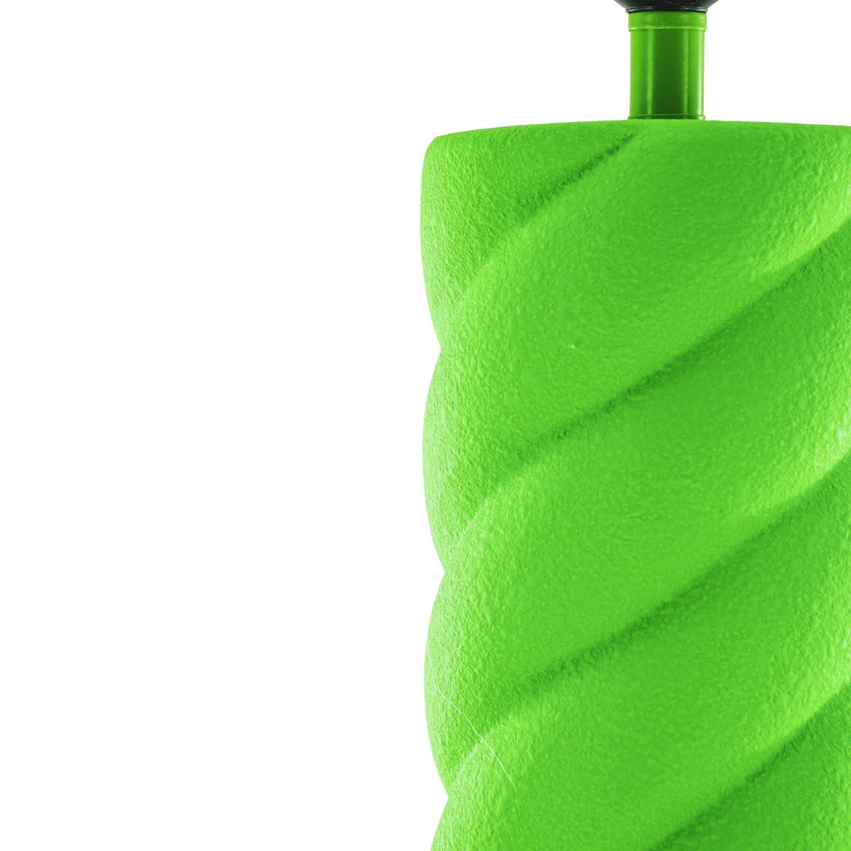 Tafellamp - Keramiek - Neon Green - E27- 12x12x28cm