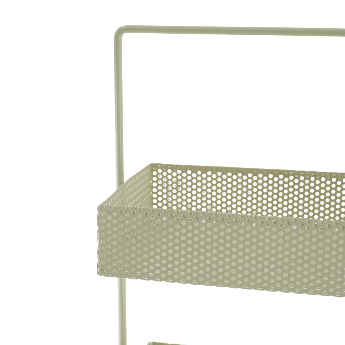 Planken - Styling - Metaal - 2 lagen - Beige - 30x15x40cm