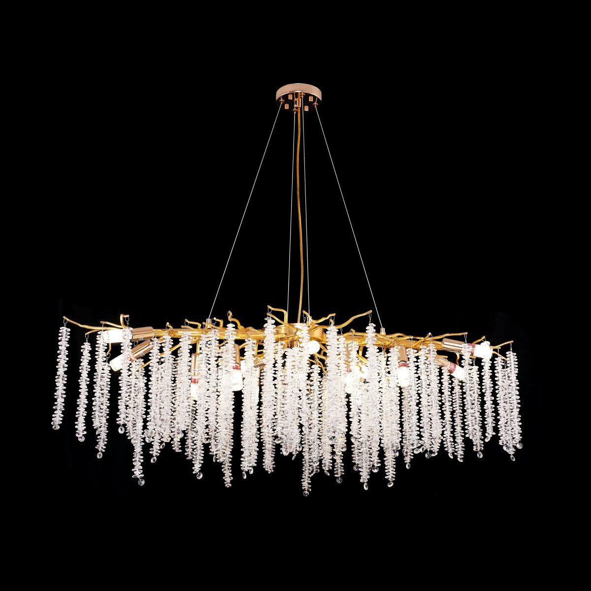 Hanglamp Frost Gold | 100x40cm