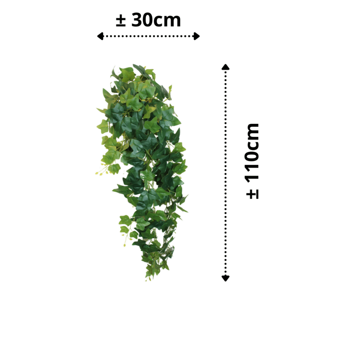 Hedera Kunst Hangplant 110cm