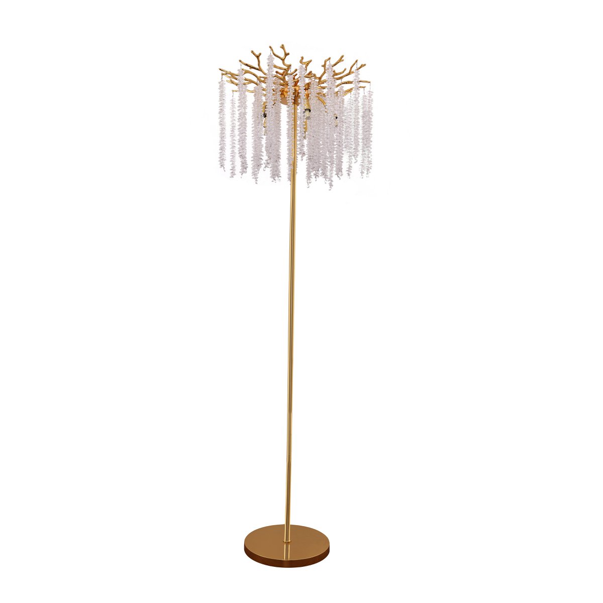 Vloerlamp Frost Gold |40x150cm