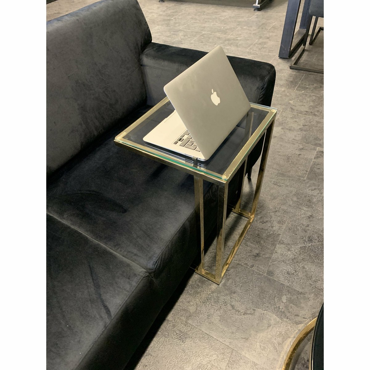 Laptoptafel Gold