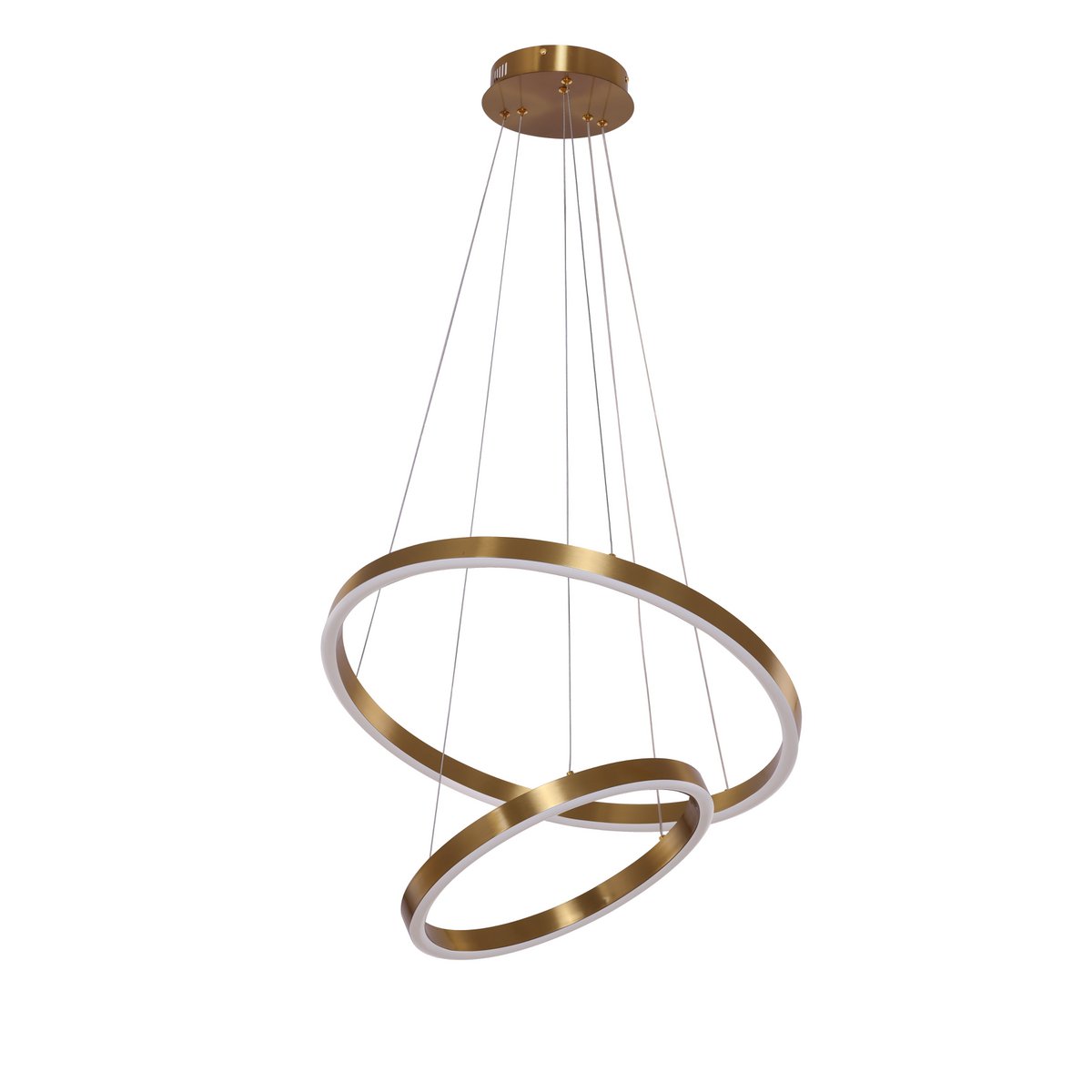 Hanglamp Neo Copper Gold | 2-Ring 40+60cm