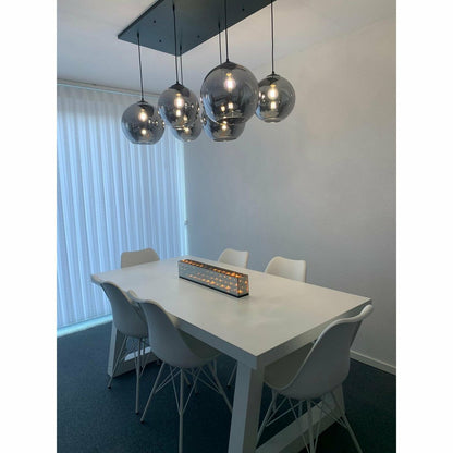 Hanglamp Smoke Glas 6-Licht
