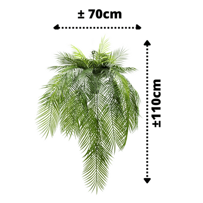Palm Kunst Hangplant 110cm