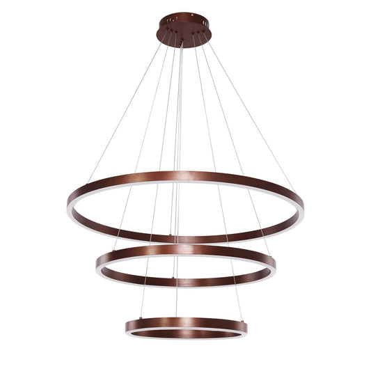 Hanglamp Neo Coffee | 3-Ring 40+60+80cm