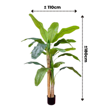 Kunst Bananenplant 180cm