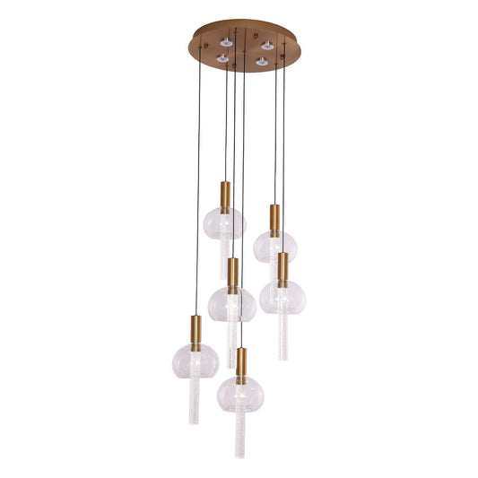 Hanglamp Tubey Copper Gold | 6 - 40cm