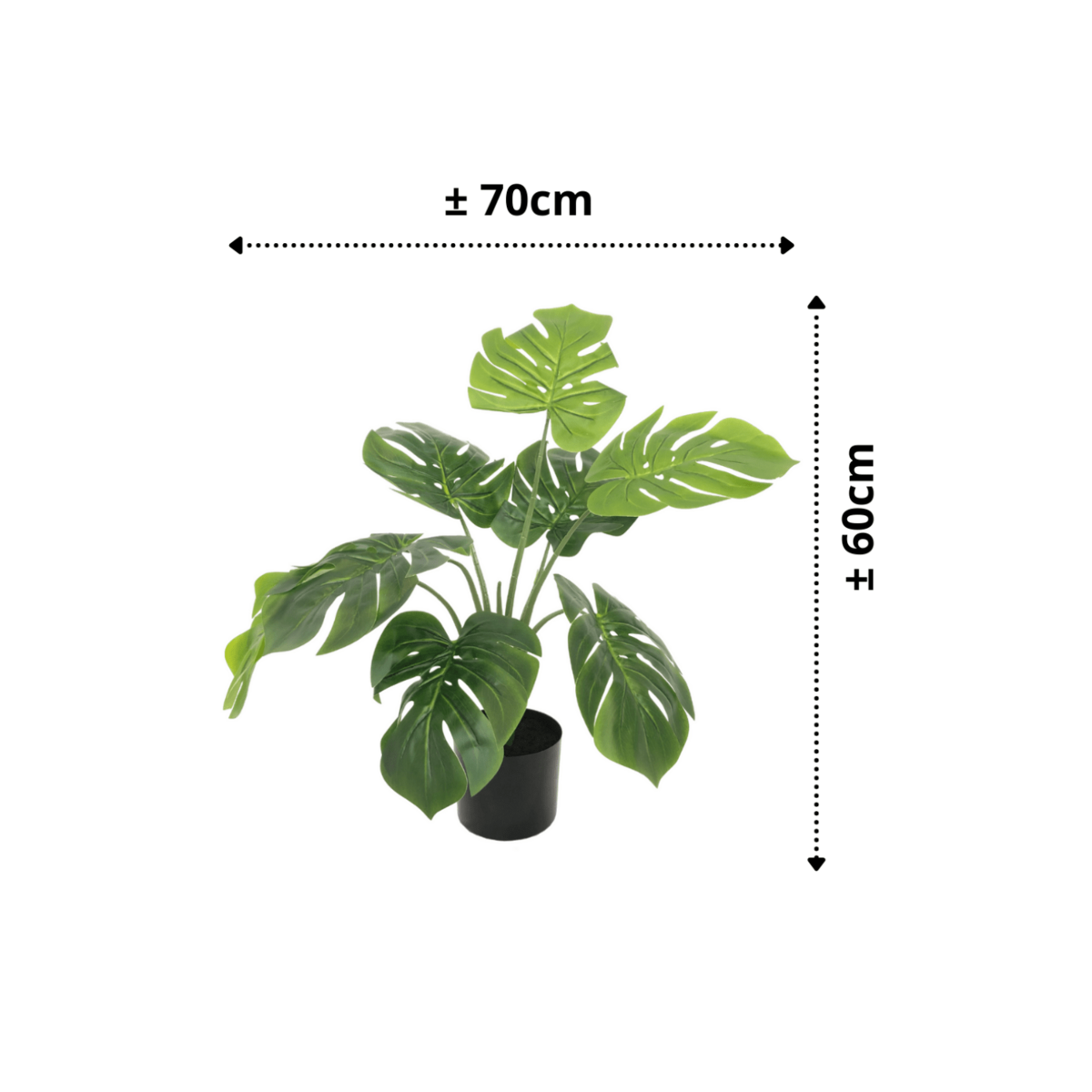 Monstera Kunstplant 60cm
