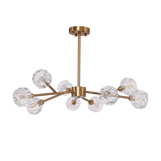 Hanglamp Rosy Copper Gold | 9 - 80x45cm