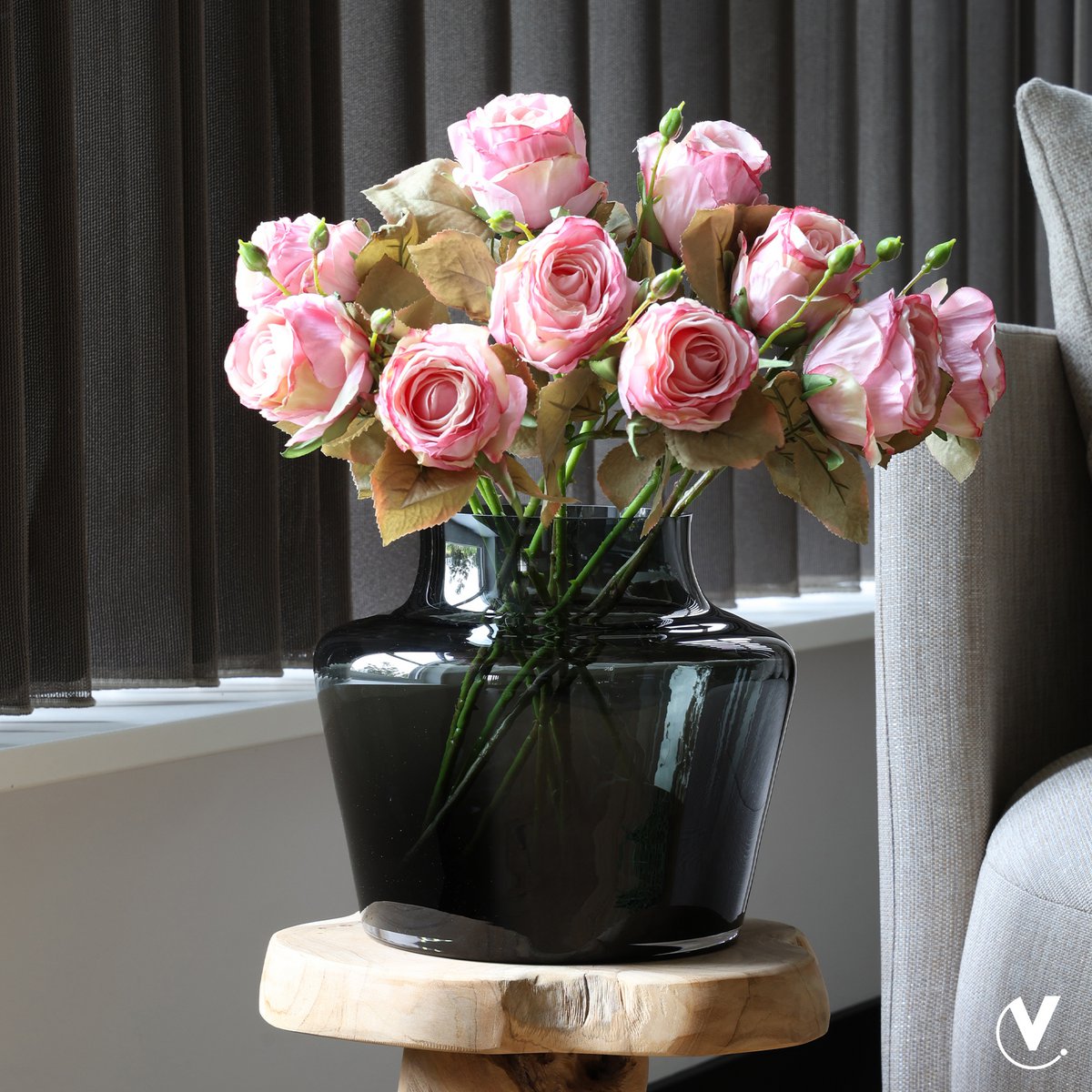 Vaas - Coral grey