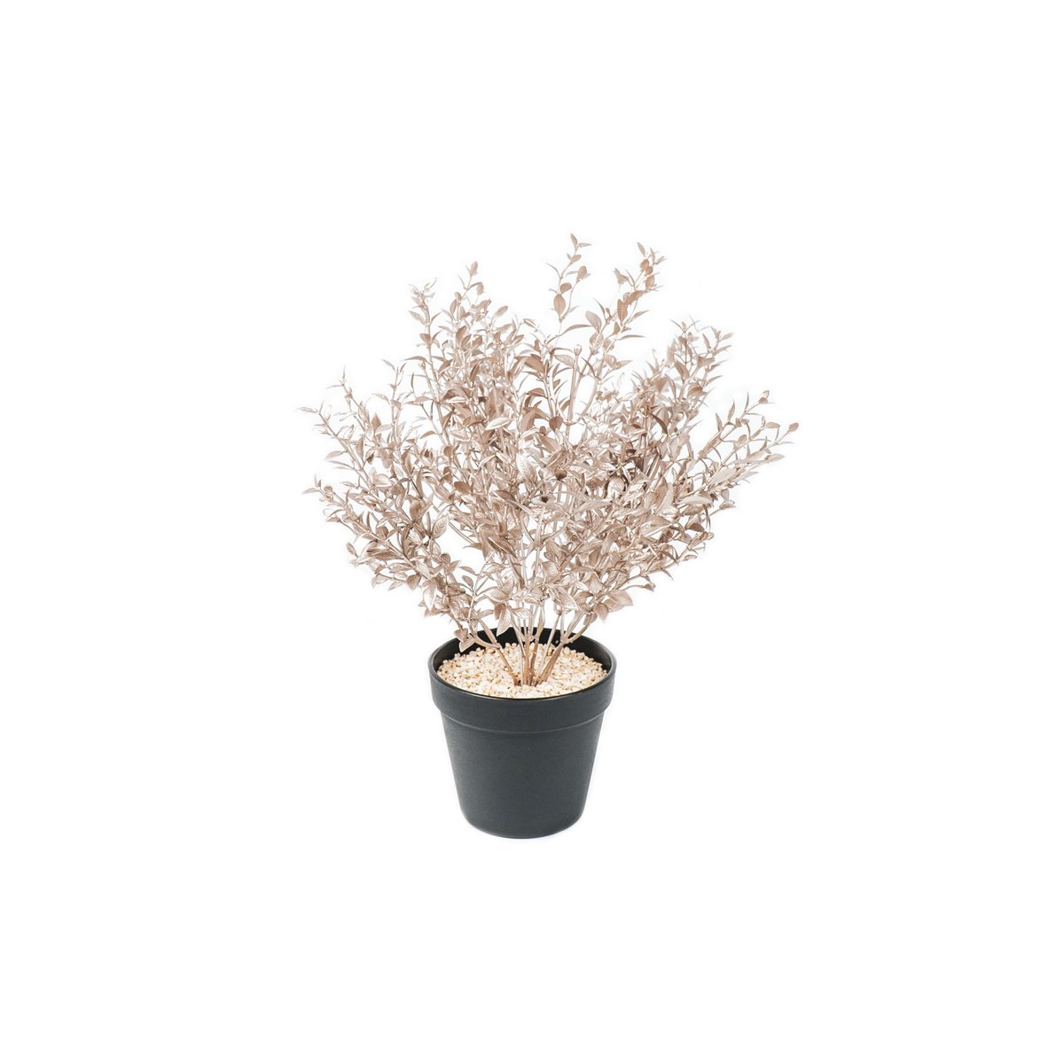 HV Plant met pot - Brons/Goud - 15x30x45cm