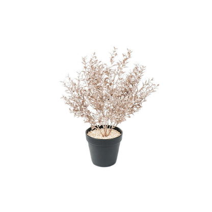 HV Plant met pot - Brons/Goud - 15x30x45cm