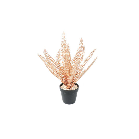 HV Varen met Pot - Goud/Zwart - 15x30x45cm