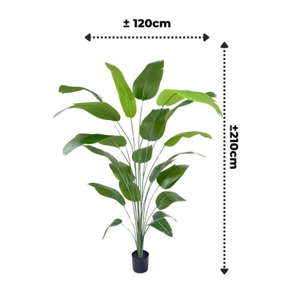 Kunst Bananenplant 210cm
