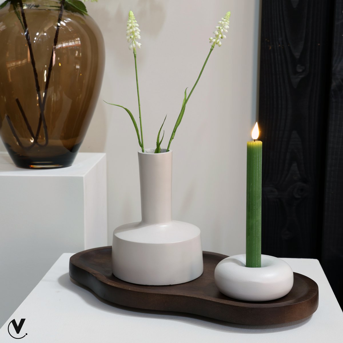 Dienblad - Bauru walnut