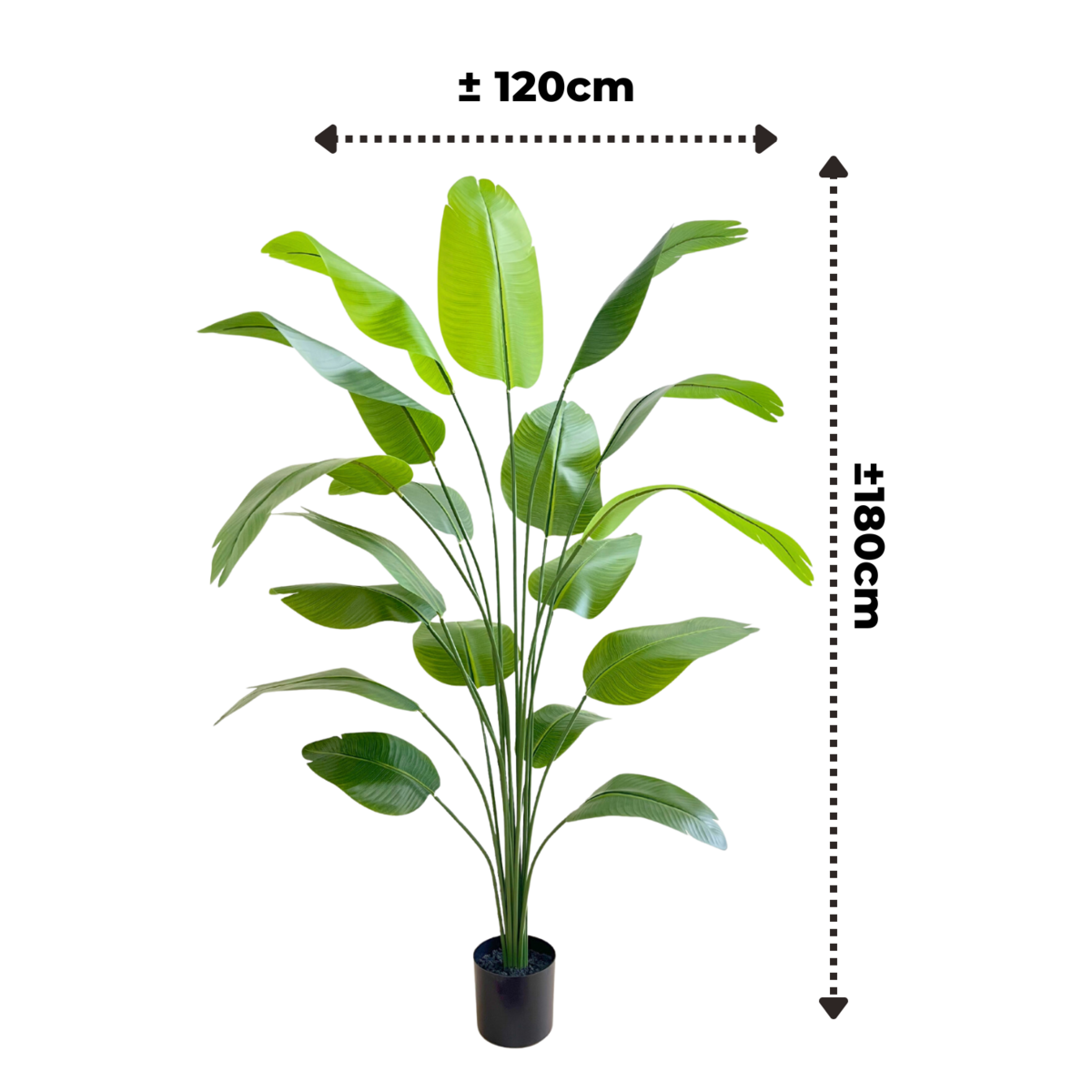 Kunst Bananenplant 180cm