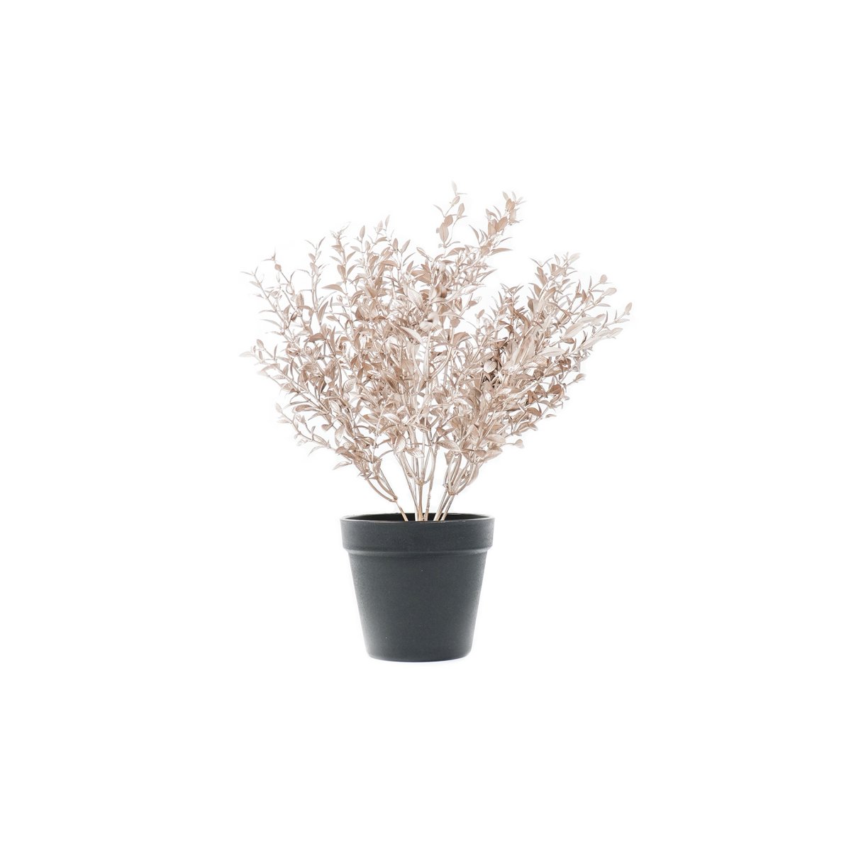 HV Plant met pot - Brons/Goud - 15x30x45cm