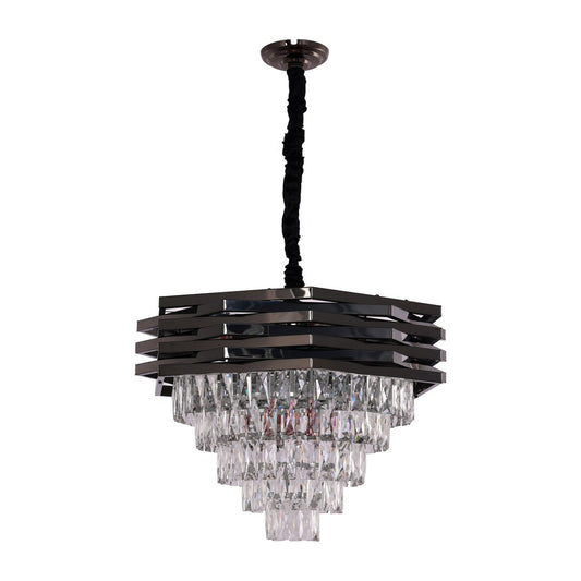 Hanglamp Crystal Black | 60cm