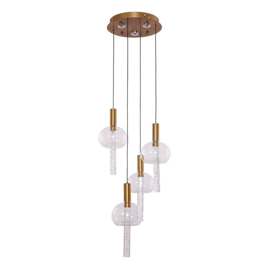 Hanglamp Tubey Copper Gold | 4 - 30cm