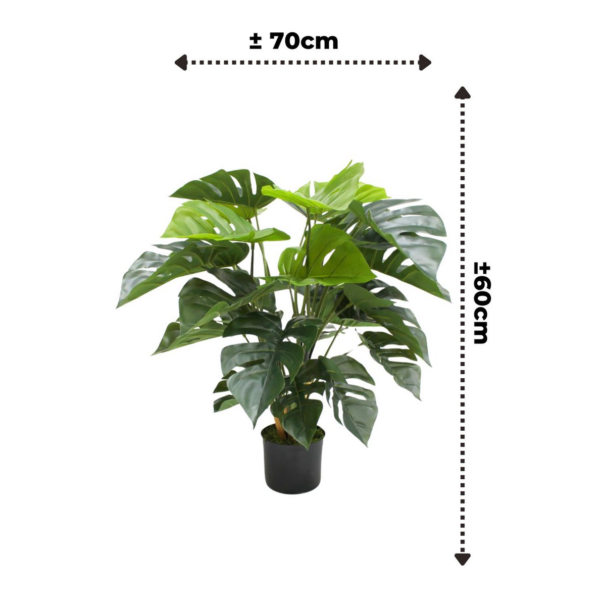 Monstera Kunstplant 65cm