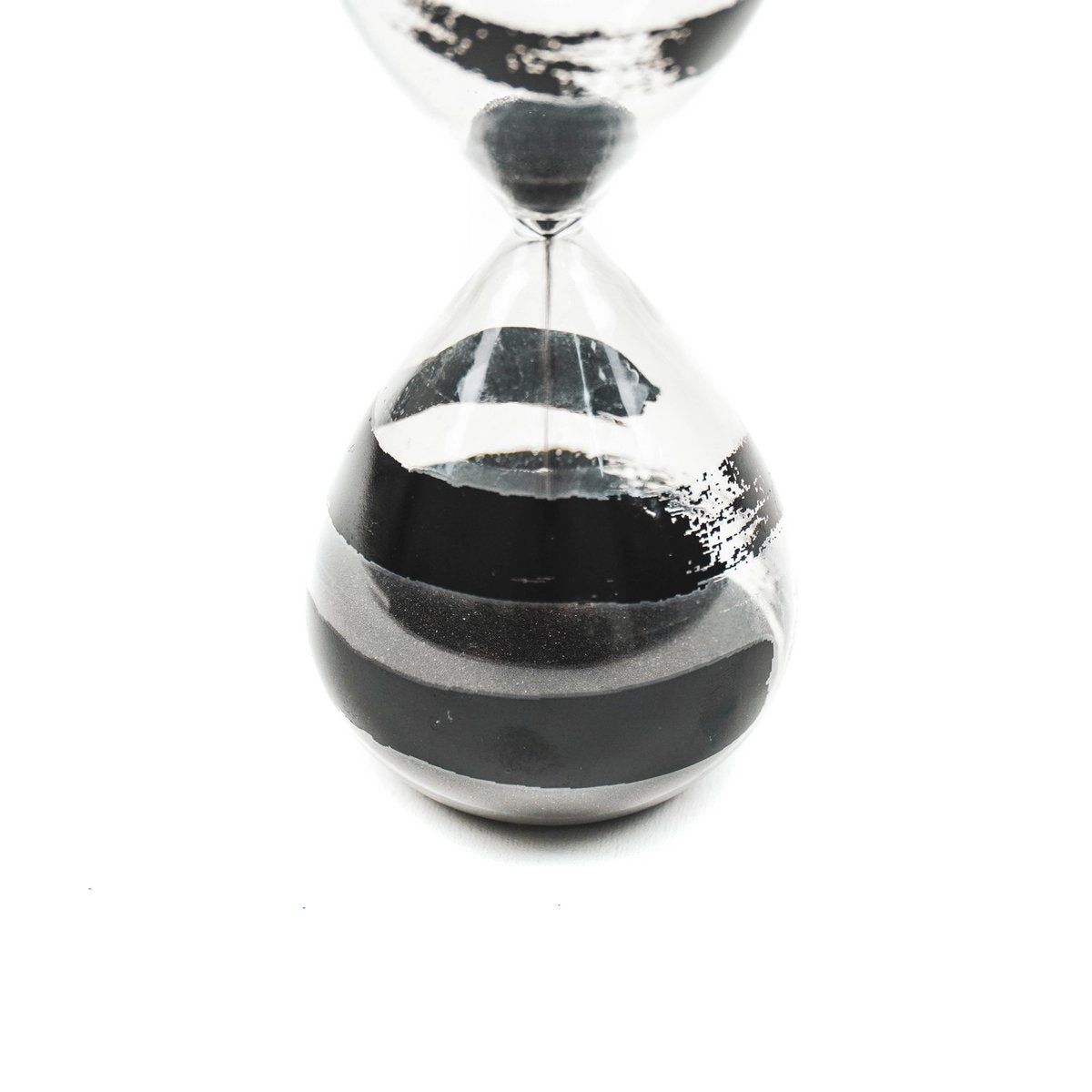 Ornament - Orkaan - Glas - Zwart - 6,5x6,5x16cm