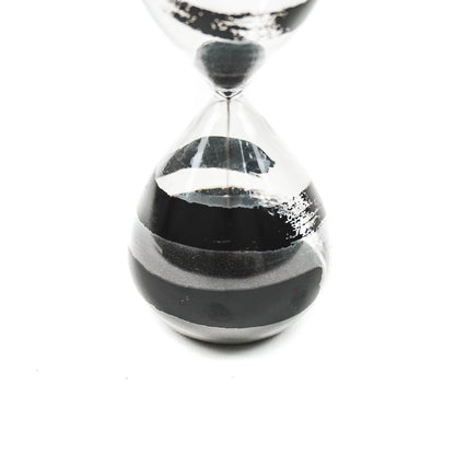 Ornament - Orkaan - Glas - Zwart - 6,5x6,5x16cm
