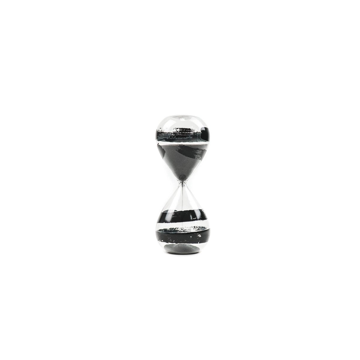 Ornament - Orkaan - Glas - Zwart - 6,5x6,5x16cm