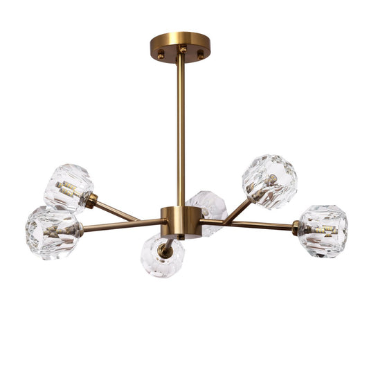 Hanglamp Rosy Copper Gold | 6 - 65x45cm