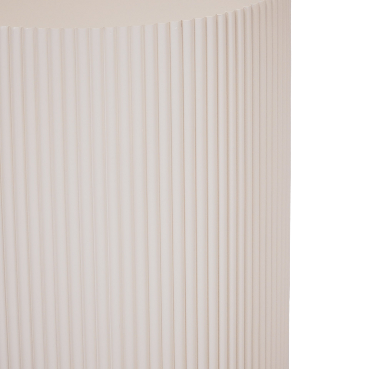 Bijzettafel / pilaarcilinder - MDF - zand - 30x54cm