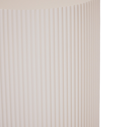 Bijzettafel / pilaarcilinder - MDF - zand - 30x54cm